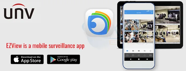 Обновлено приложение EZview | unv.com.ua