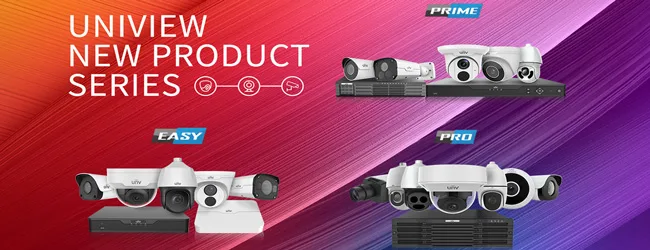 Новая серия продуктов Uniview - Easy, Prime, Pro | unv.com.ua